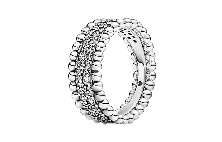 Pandora/潘多拉 Pandora Pavé Ring 925 Silver