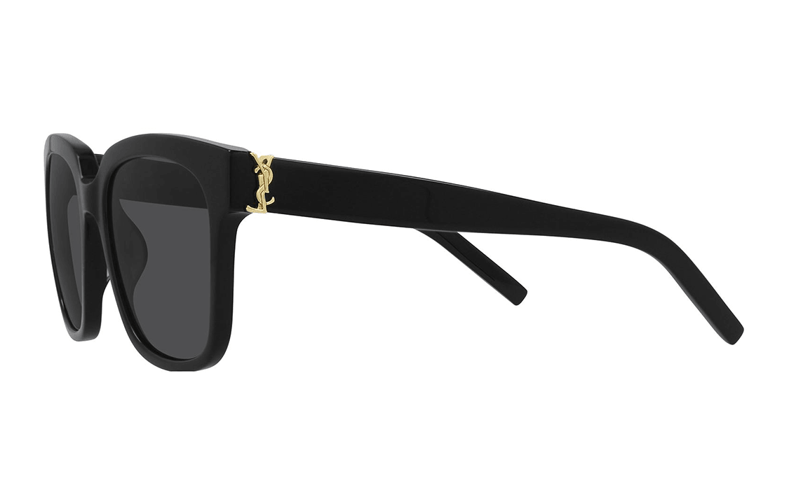 SAINT LAURENT/圣罗兰 Saint Laurent Logo Sunglasses Black