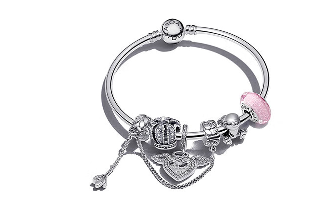 Pandora/潘多拉 Pandora Charm Bracelet Set Silver