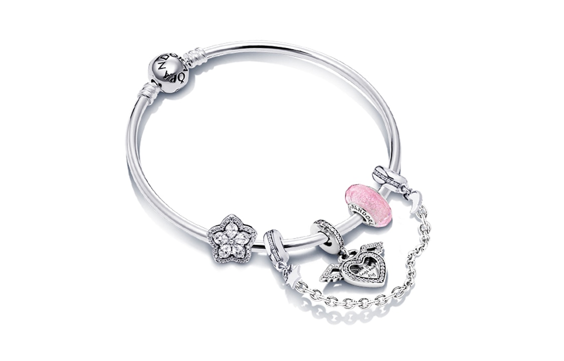 Pandora/潘多拉 Pandora 925 Silver Angel Bracelet Set