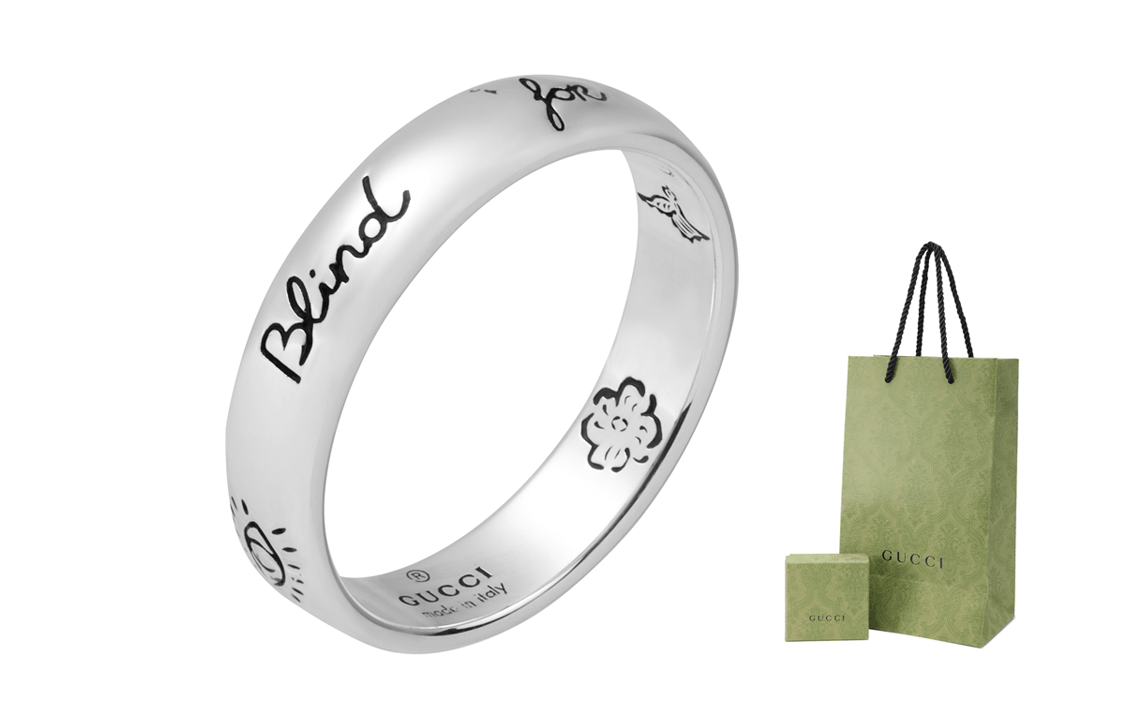 GUCCI/古驰 Gucci Blind For Love Ring