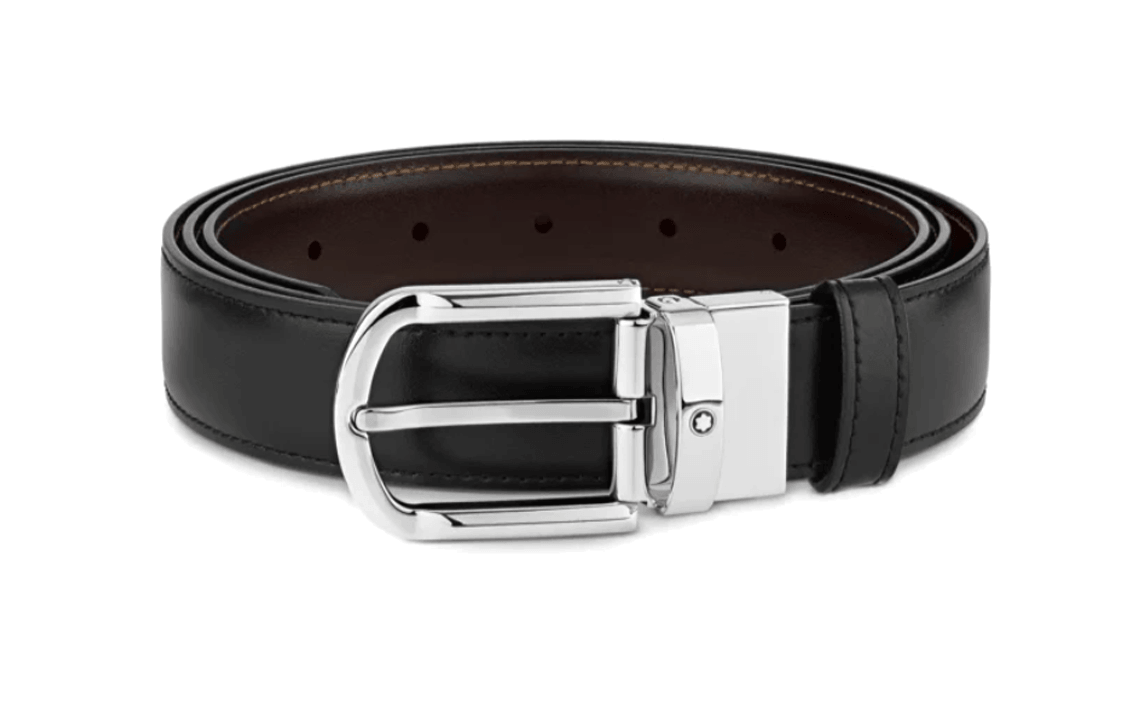 MONTBLANC/万宝龙 Montblanc Buckle Belt Black 3CM