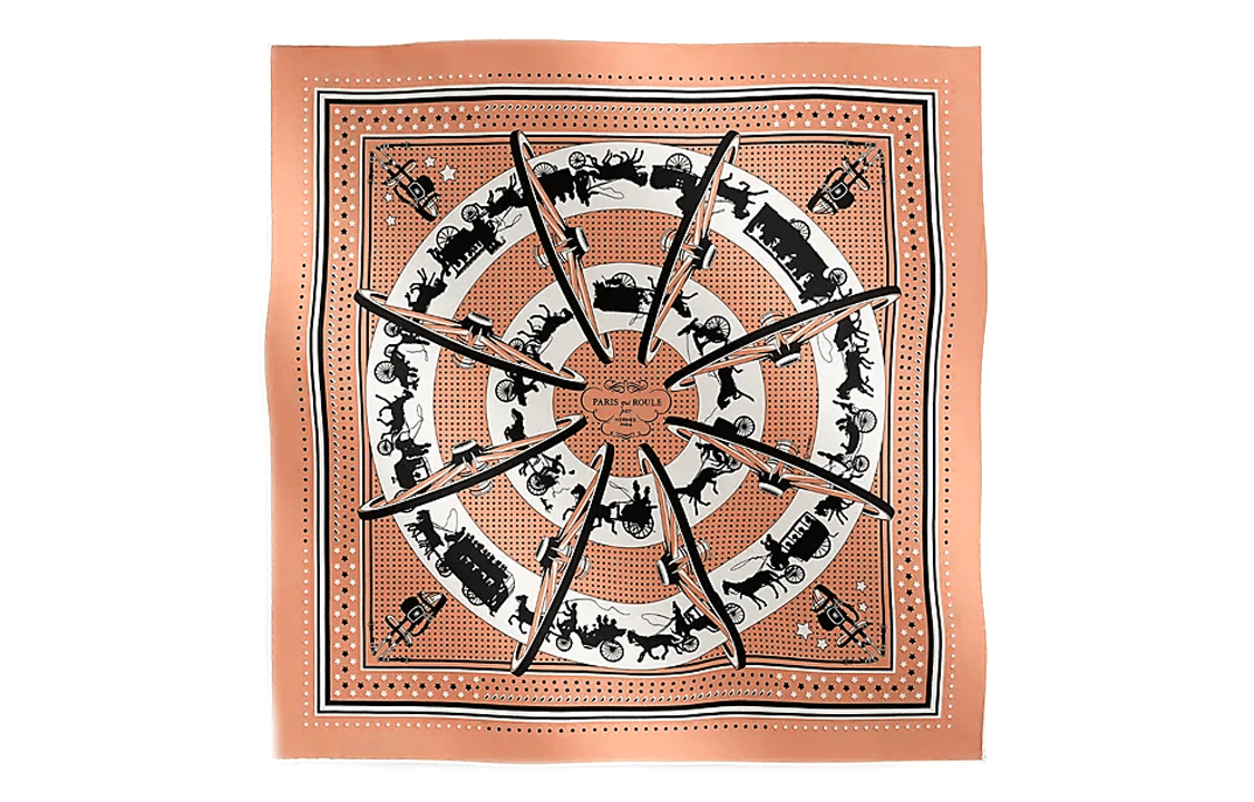 HERMES/爱马仕 Hermes Scarf Brown