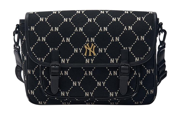 MLB Yankees Diamond Monogram Messenger Bag Kids Black