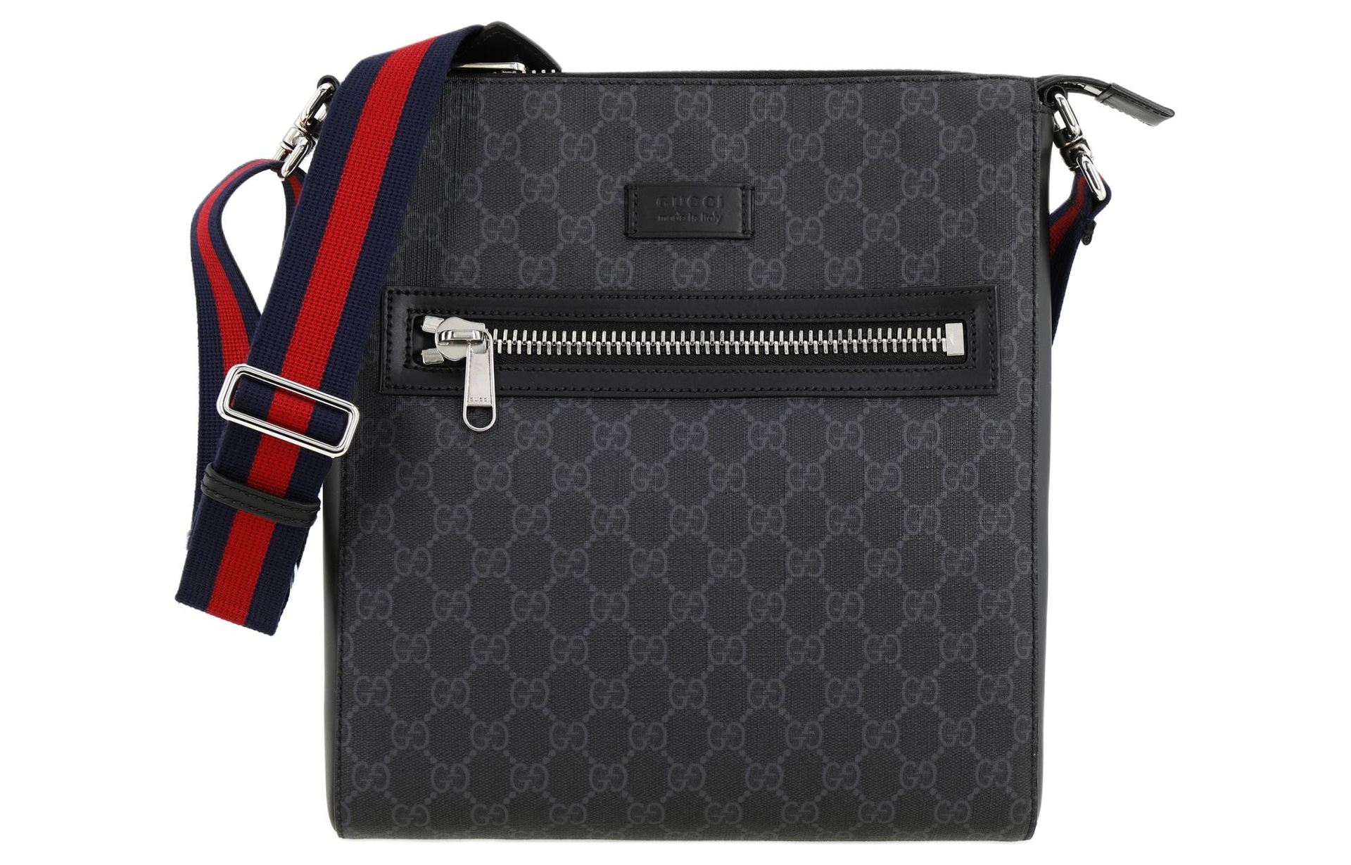 Gucci Logo Canvas Messenger Bag