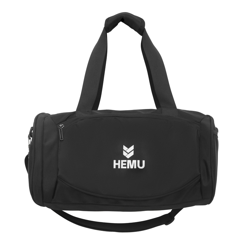 行途 Xingtu Nylon Gym Bag Black/White