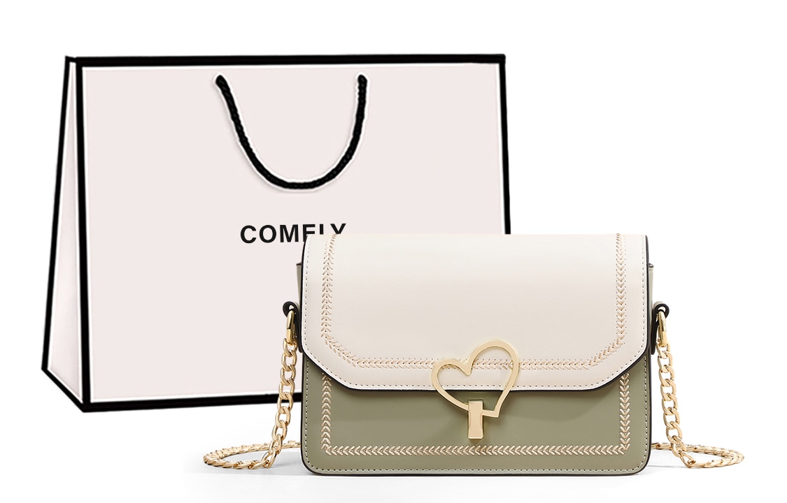 康莉/COMELY COMELY Matcha Green Chain Bag