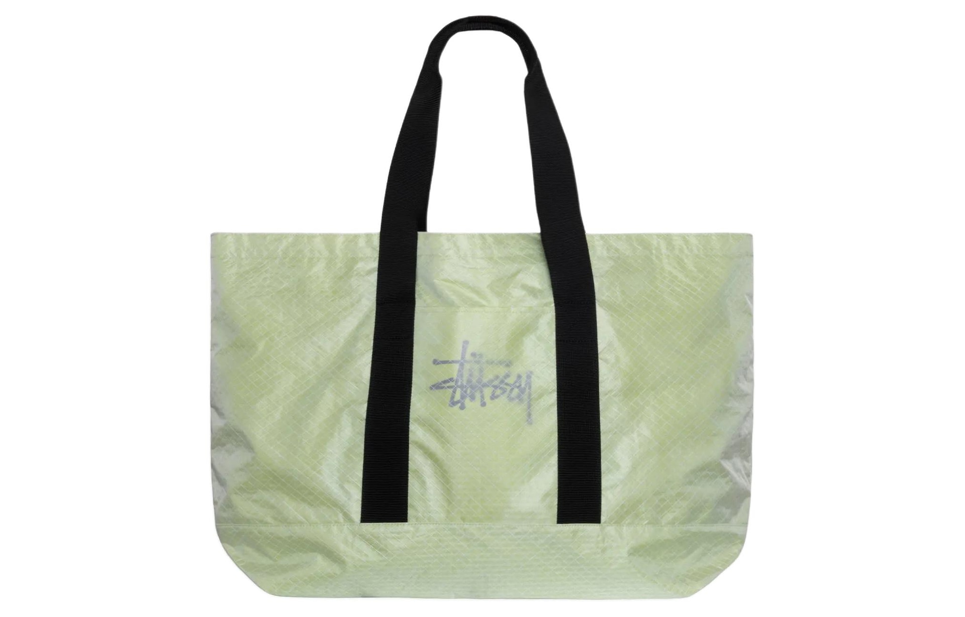 Stussy Nylon Tote Lime