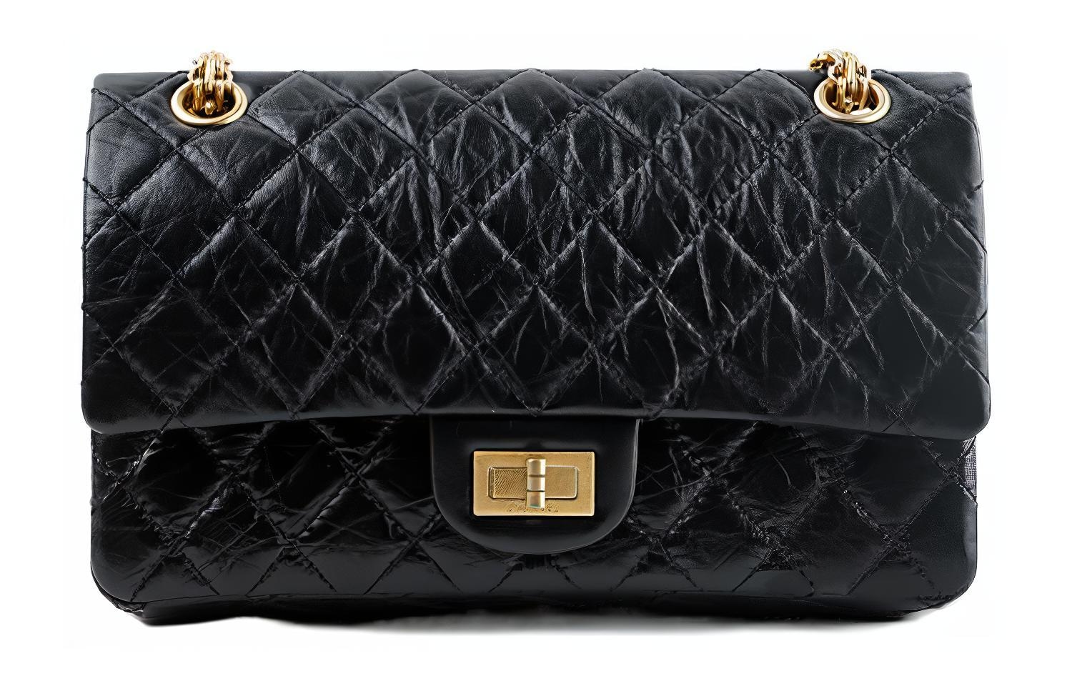 Chanel 2.55 Medium Black