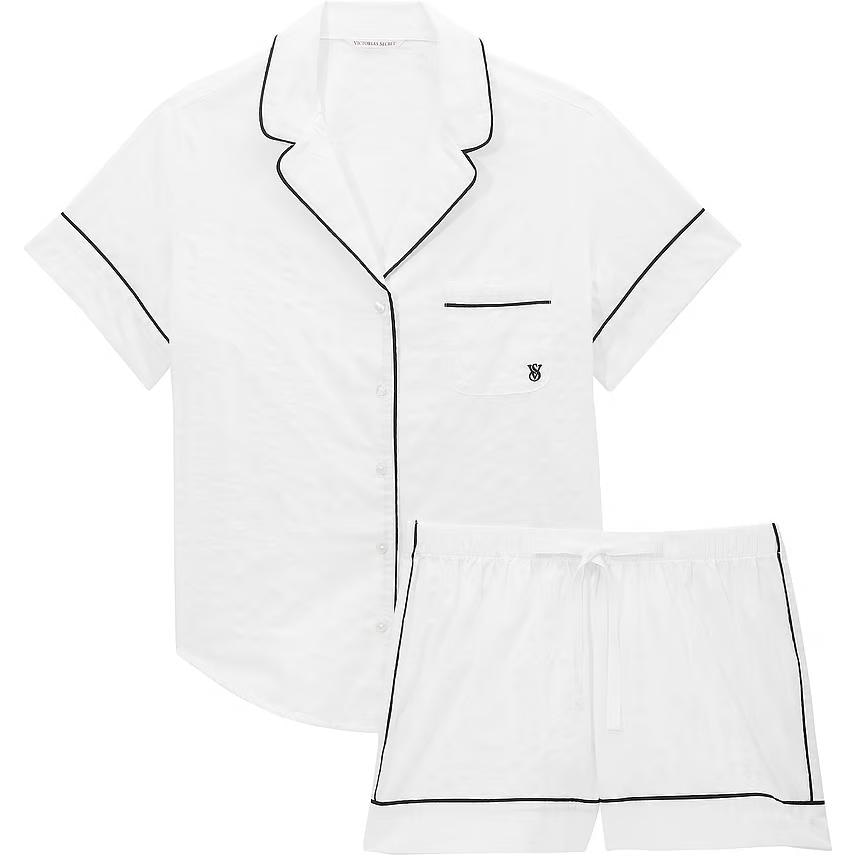 Victoria's Secret/维多利亚的秘密 Victoria's Secret Solid Color Shorts White