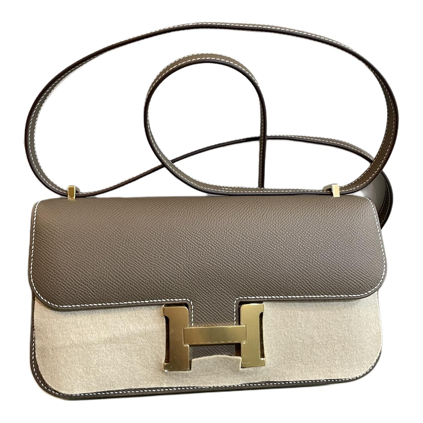 HERMES/爱马仕 Hermes Constance Elan Epsom Grey