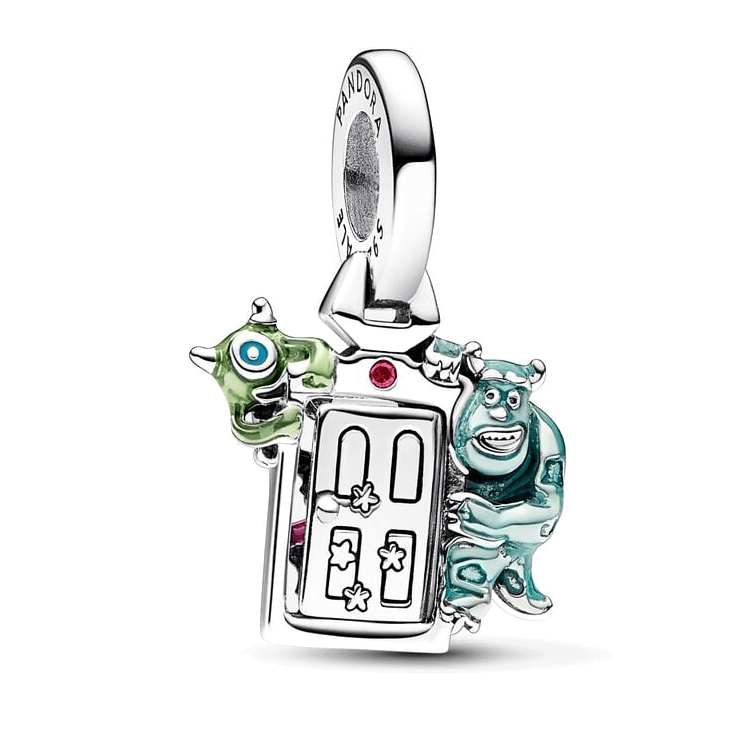 Pandora/潘多拉 Pandora Cartoon Enamel Pendant Silver