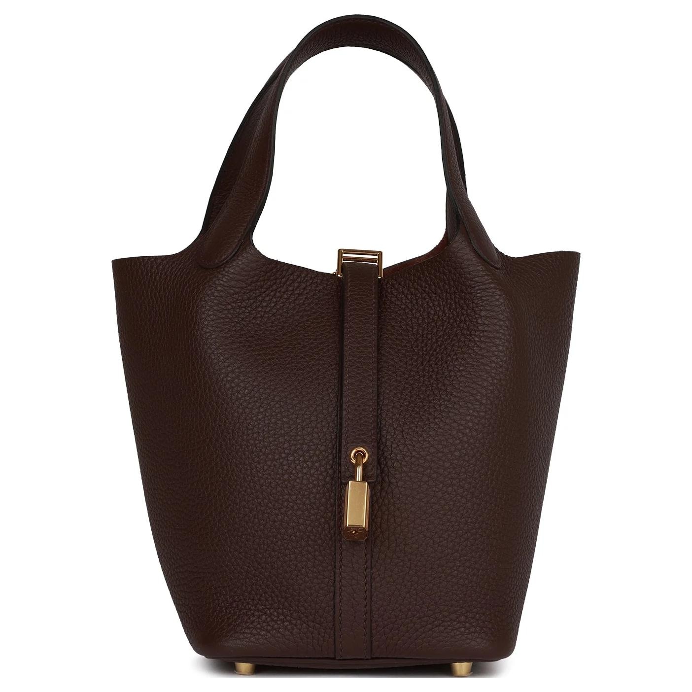 HERMES/爱马仕 Hermes Picotin Lock 18 Prunoir