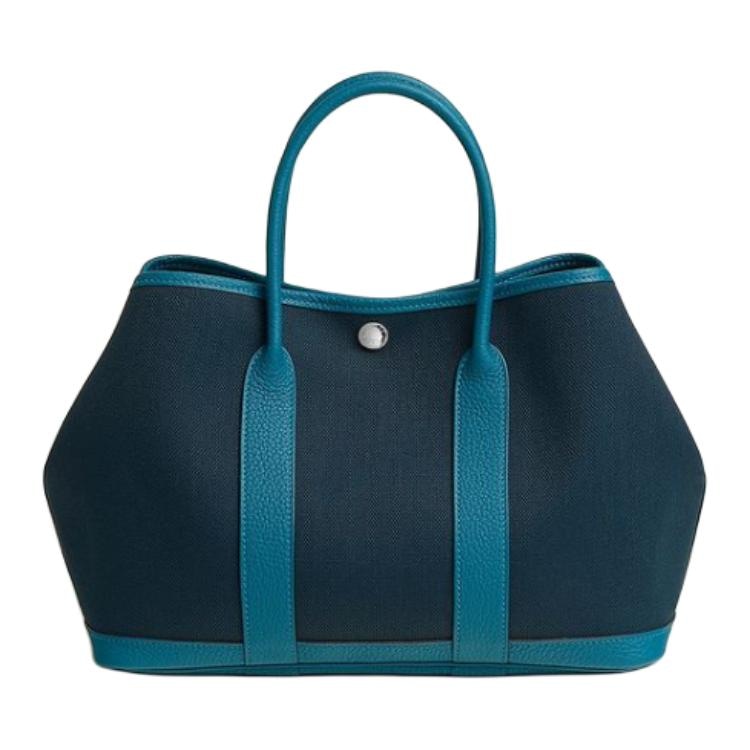 HERMES/爱马仕 Hermes Garden Party 30 Deep Blue