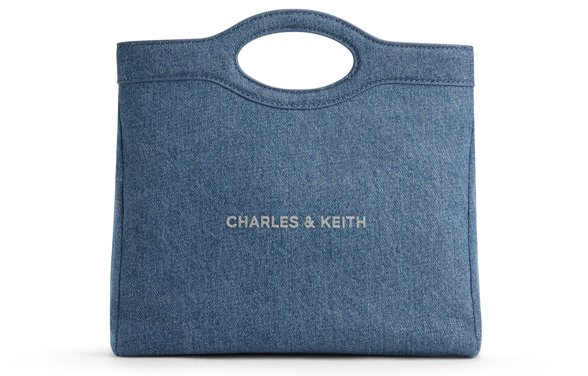 CHARLES&KEITH CHARLESKEITH ck Denim BlueBeige
