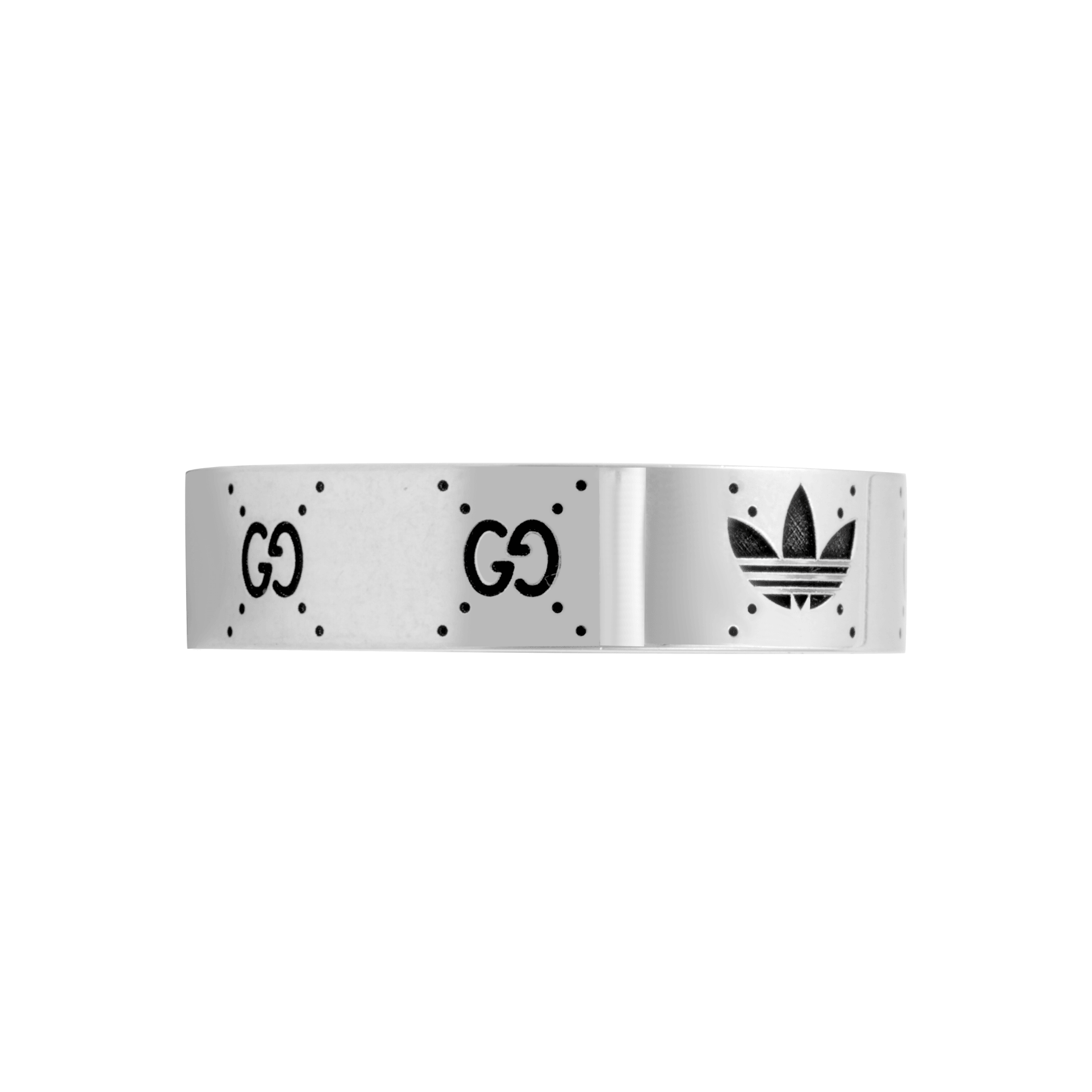 GUCCI/古驰 Gucci x Adidas 925 Silver Ring