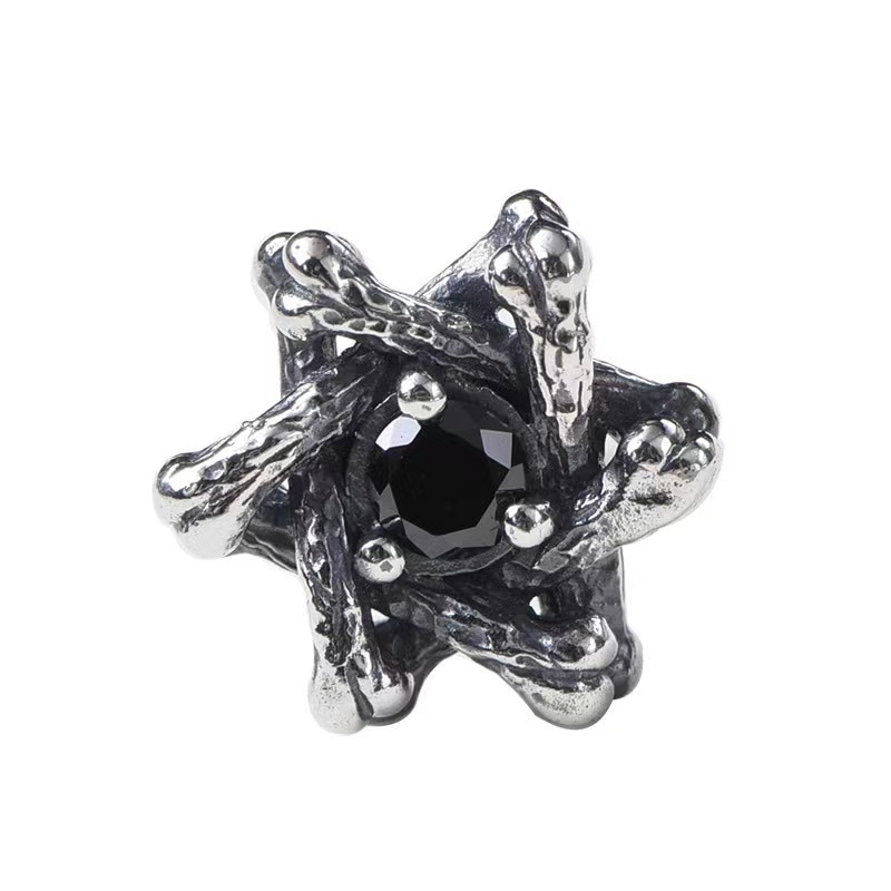 Blessed Bullet Hexagram Earrings