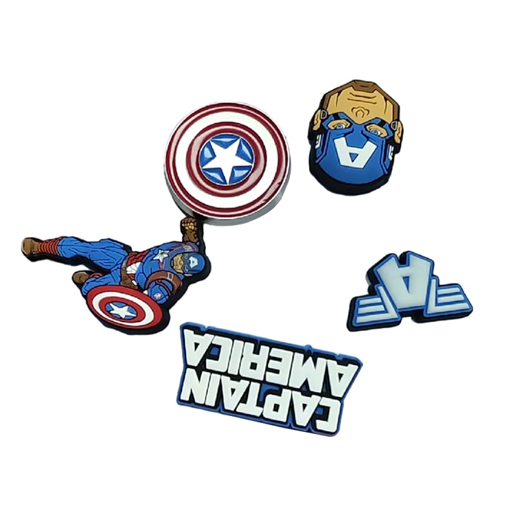 Crocs Jibbitz Captain America 5-Pack