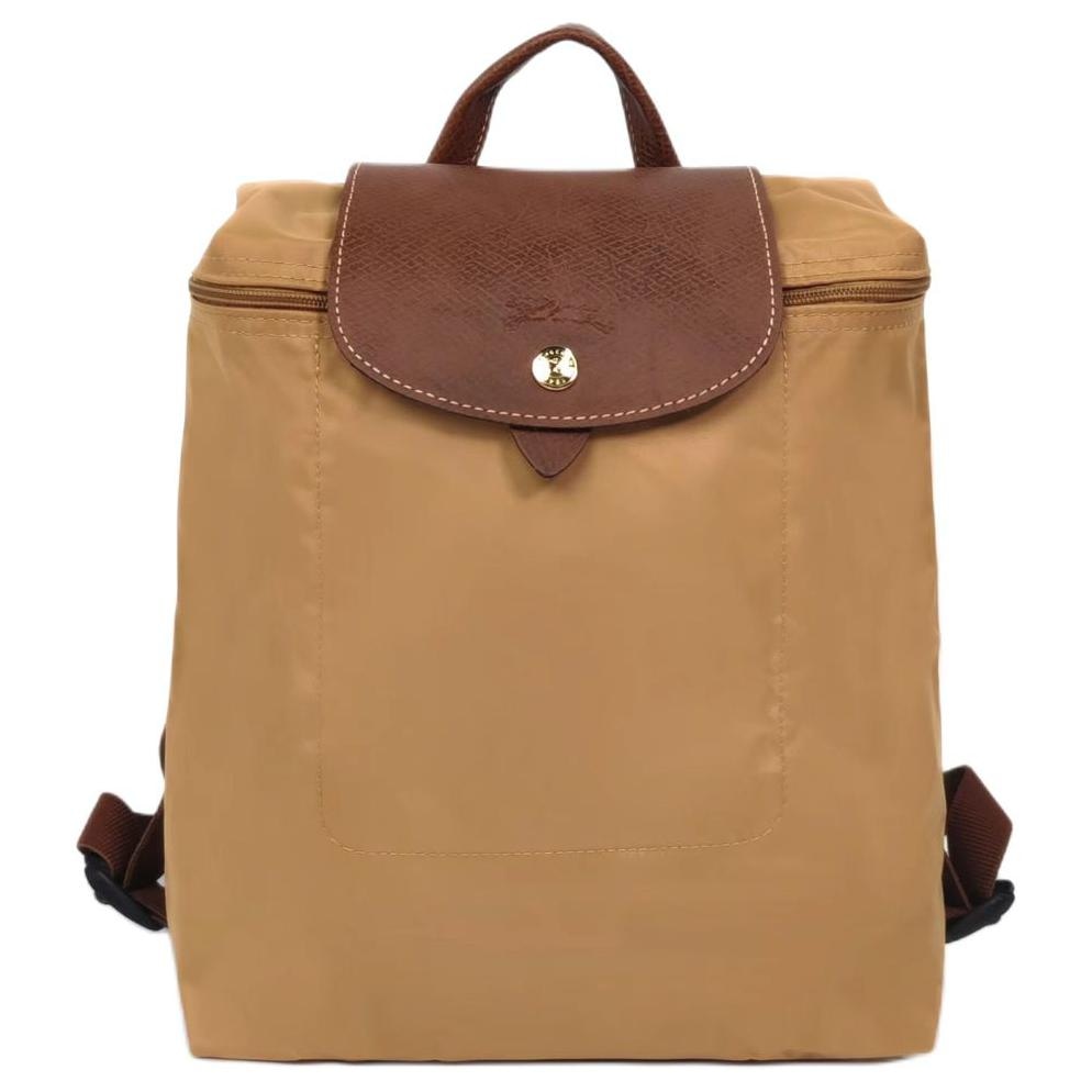 LONGCHAMP/珑骧 Longchamp Le Pliage Original Medium Backpack Sand