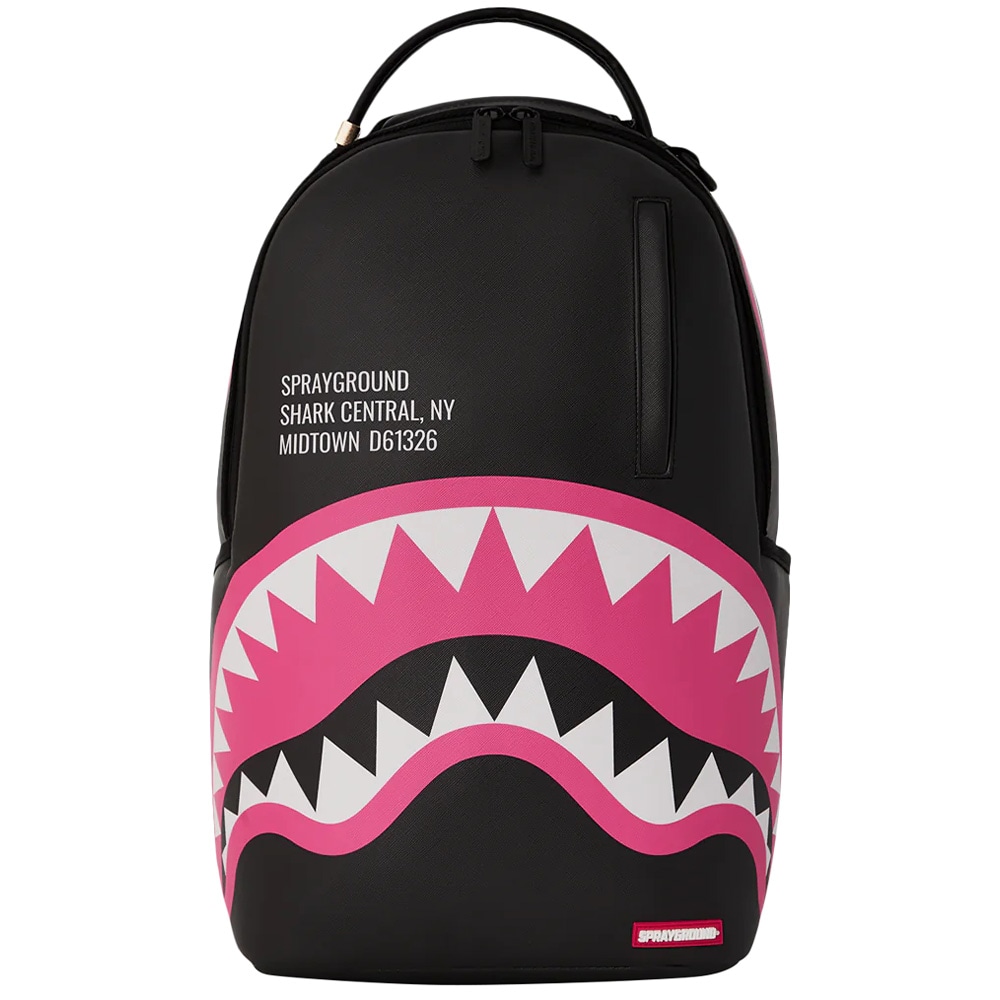Sprayground Shark Mouth PVC Backpack Black