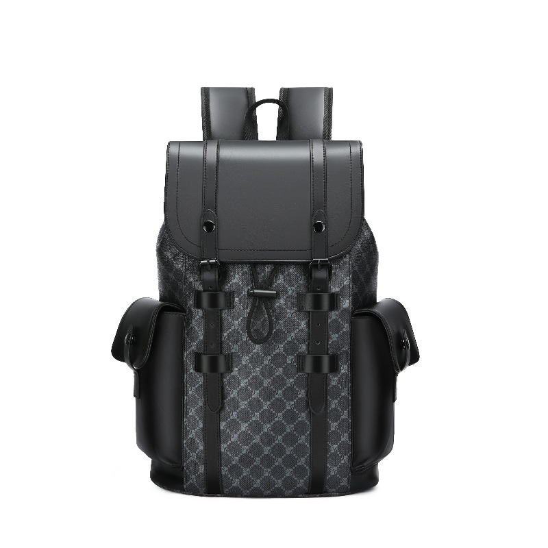 巴博斯顿BRABOSTON BRABOSTON Business PU Backpack Black