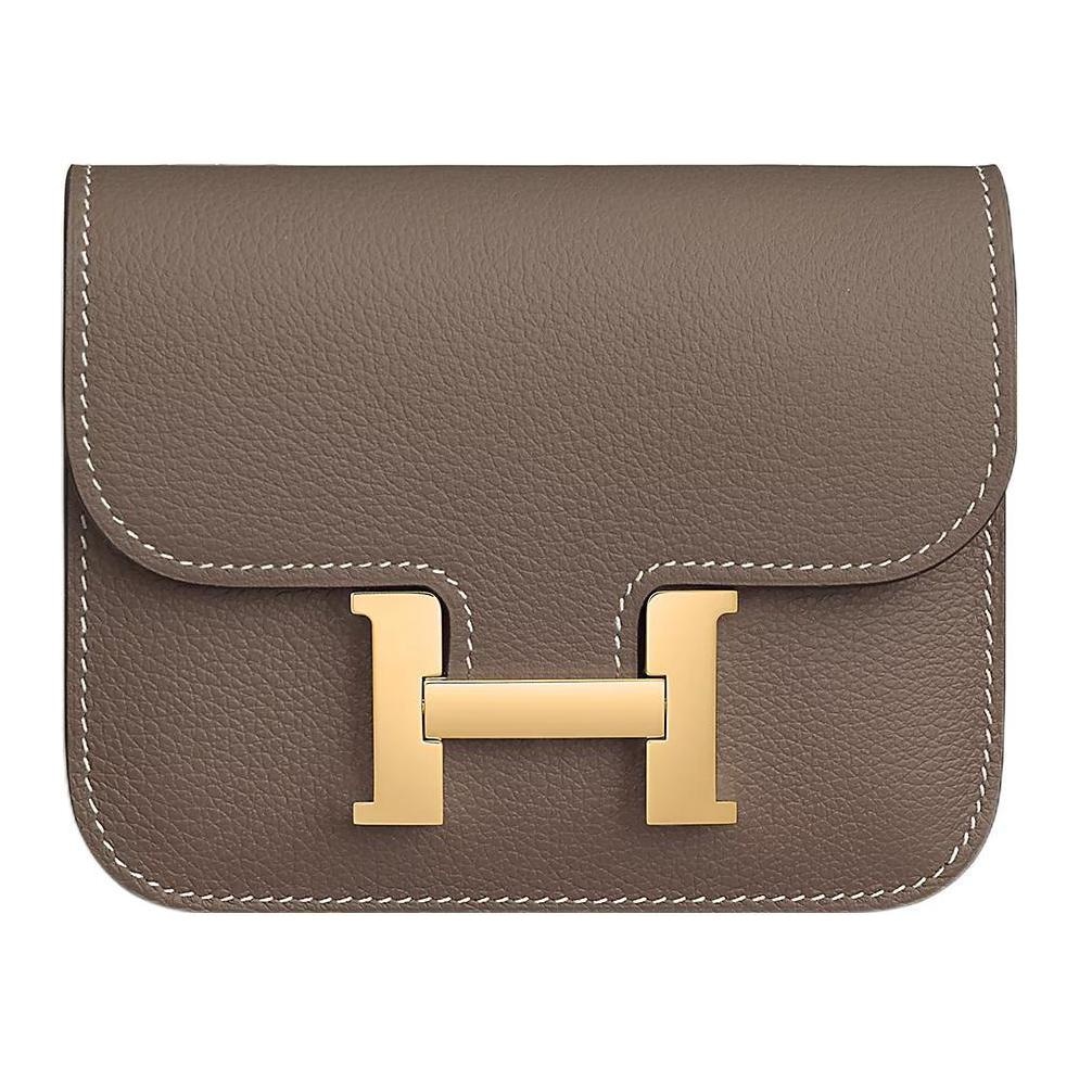 HERMES/爱马仕 Hermes Constance Slim Etoupe