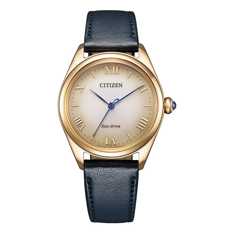 CITIZEN/西铁城 Citizen Eco-Drive Women's Yellow Dial