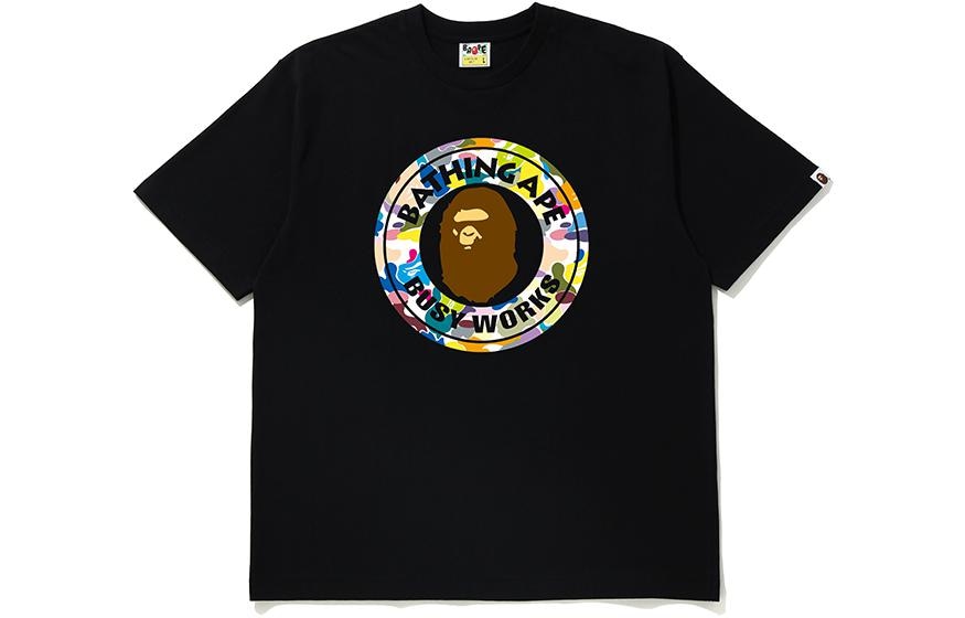 A BATHING APE BAPE Color Camo Logo T-Shirt