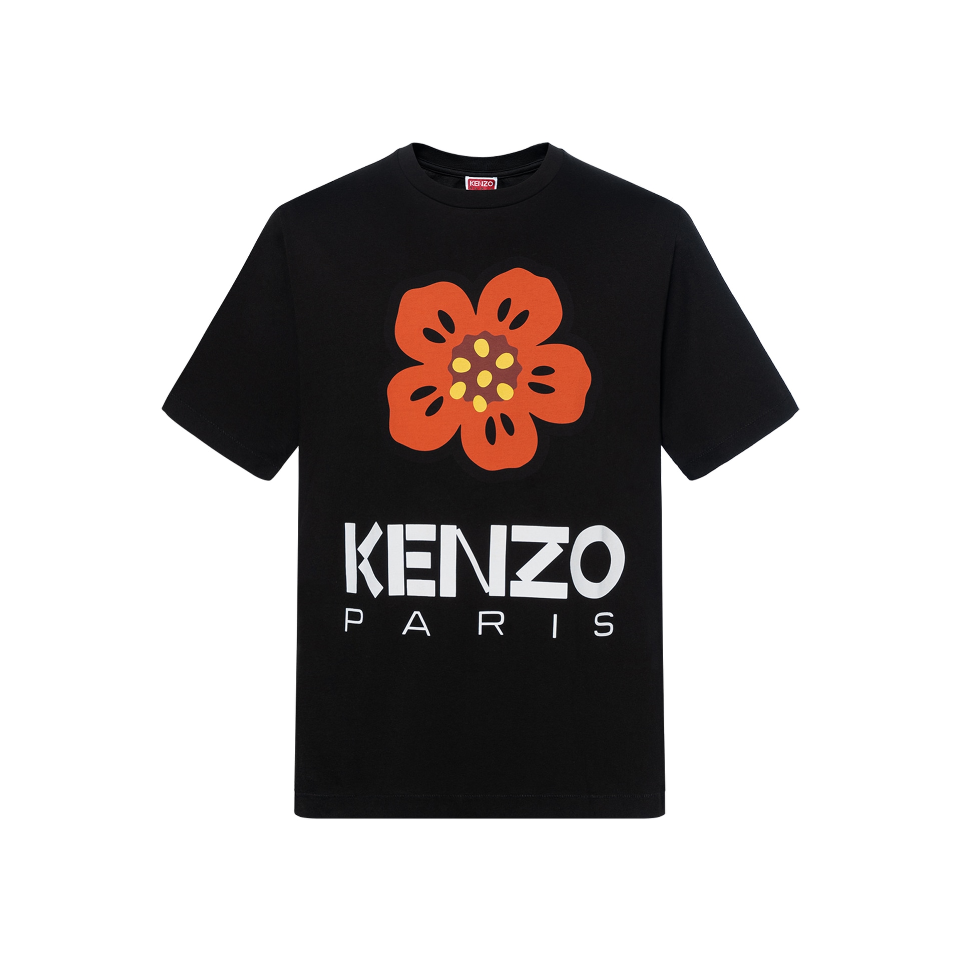 KENZO BOKE Flower Series SS23 T-Shirt Black
