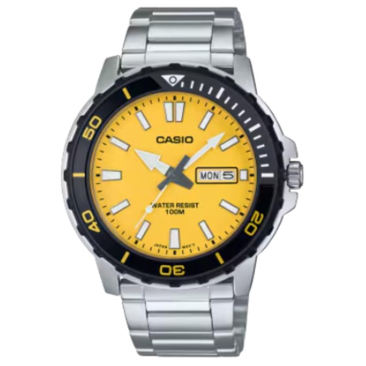 CASIO/卡西欧 CASIO Analogue Orange Dial