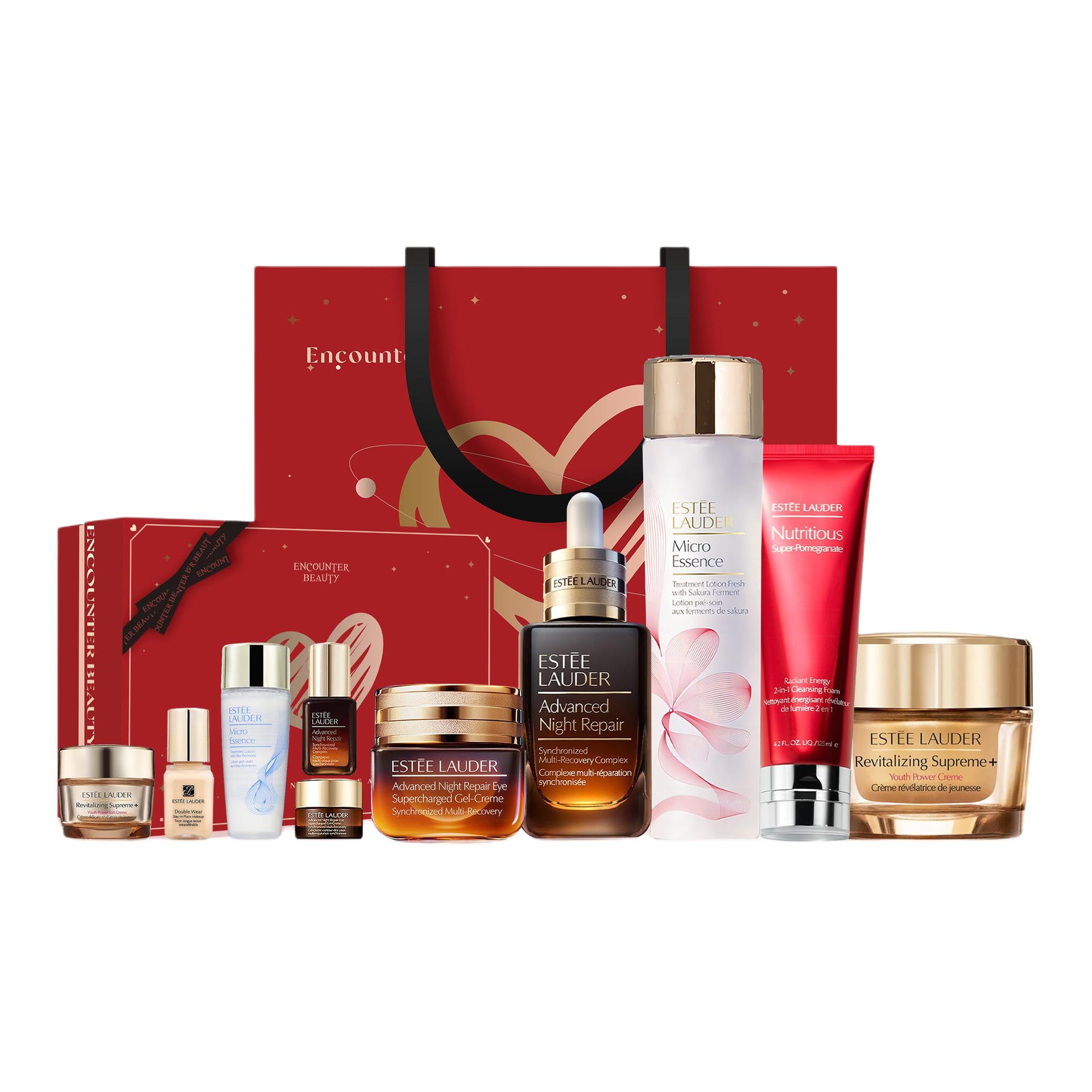 ESTEE LAUDER/雅诗兰黛 雅诗兰黛 全新奢宠礼盒护肤套装 舒缓紧致滋润控油淡化细纹 十件套