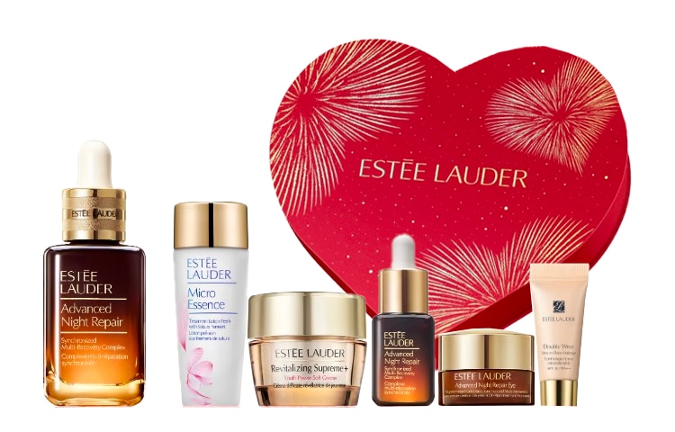 ESTEE LAUDER/雅诗兰黛 雅诗兰黛 小棕瓶花火礼盒 保湿滋润 六件套
