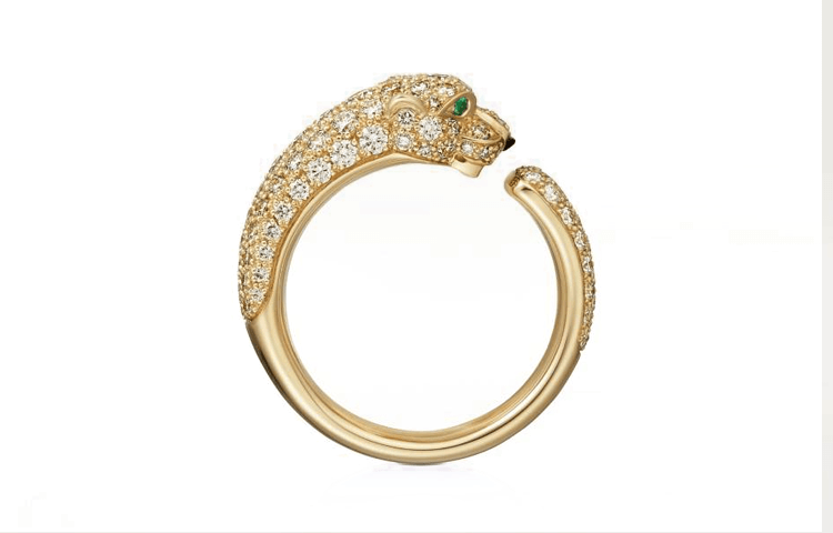 CARTIER/卡地亚 Cartier Panther Ring Gold