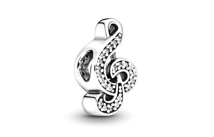 Pandora/潘多拉 Pandora Sweet Music Bracelet Charm Silver