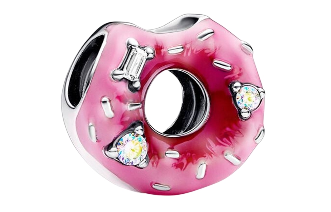 Pandora/潘多拉 Pandora Donut Charm 925 Silver