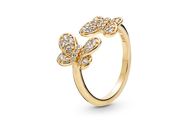 Pandora/潘多拉 Pandora Shine Butterfly Ring