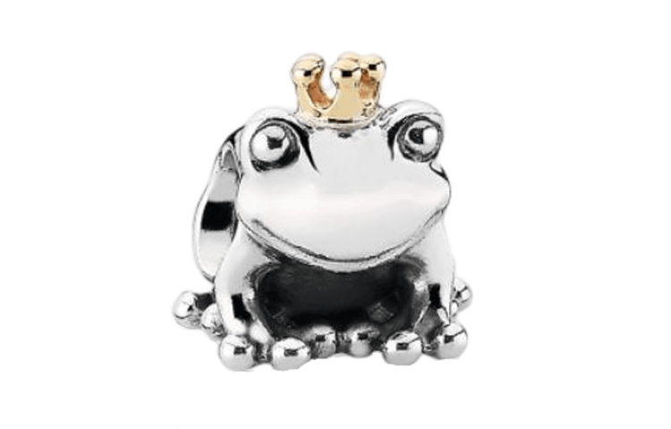 Pandora/潘多拉 Pandora Frog Prince 14K Gold Silver