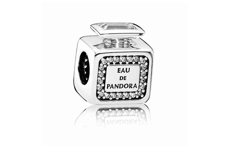Pandora/潘多拉 Pandora Logo Pendant Silver