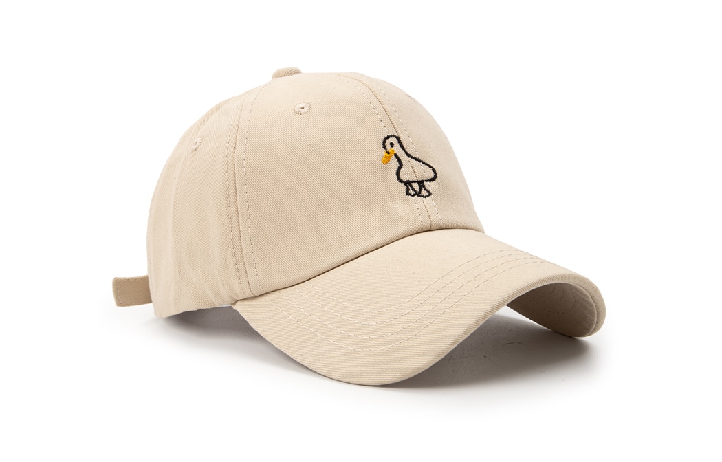 白卷BAIJUAN Baijuan Duck Embroidery Cap