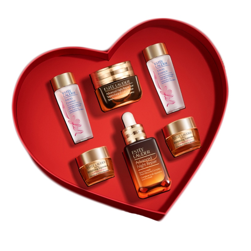 ESTEE LAUDER/雅诗兰黛 雅诗兰黛 小棕瓶眼霜精华护肤套装 舒缓紧致保湿修护