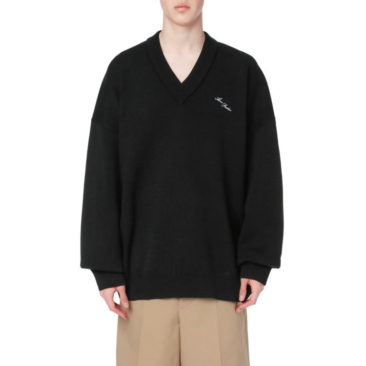 Acne Studios V-Neck Wool Sweater