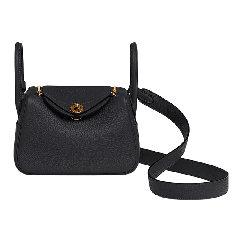 HERMES/爱马仕 Hermes Lindy Mini 19 Navy