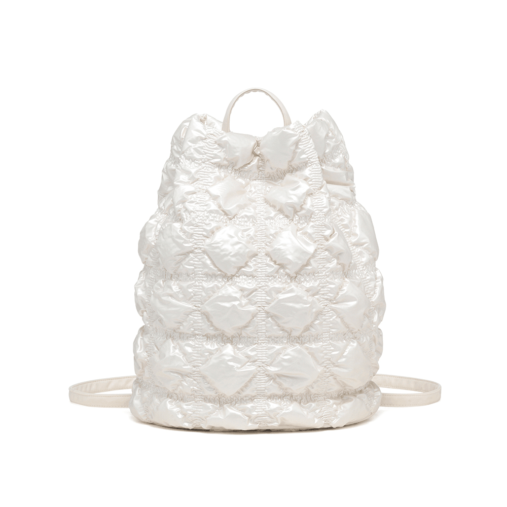 CARLYN CLOVER Silver White