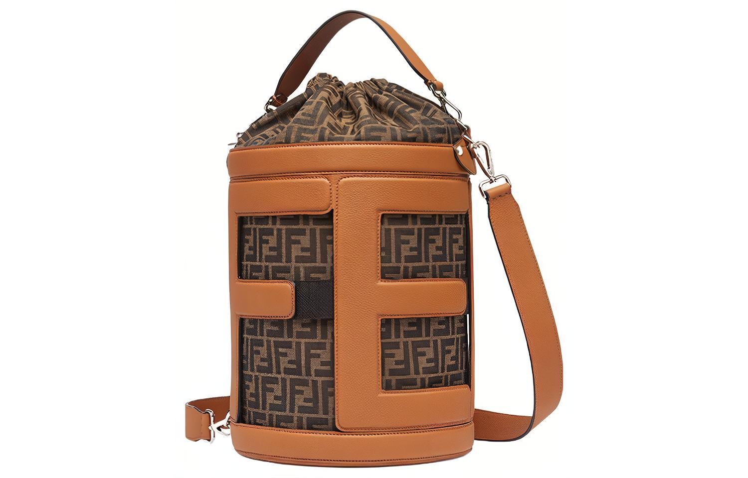 FENDI/芬迪 Fendi Bucket Bag Brown