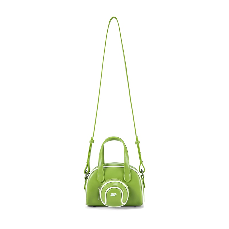 Crying Center Crossbody Bag Green