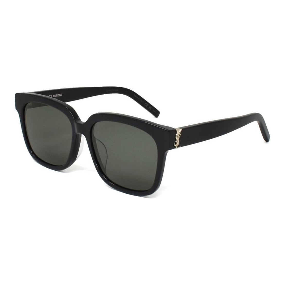 SAINT LAURENT/圣罗兰 Saint Laurent Logo Square Sunglasses