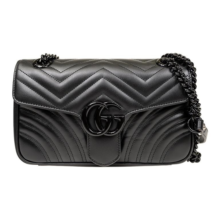 GUCCI/古驰 Gucci GG Marmont Small Black