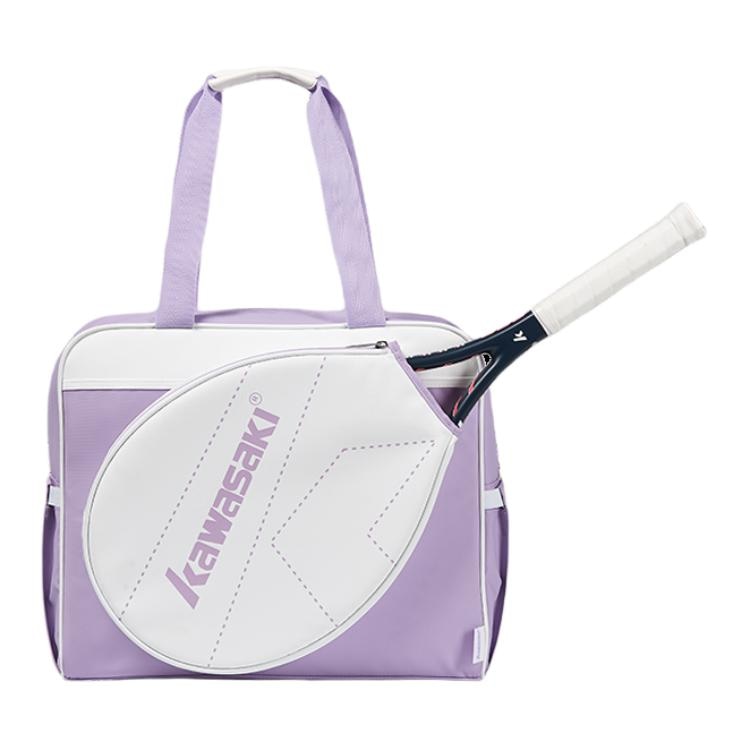 Kawasaki/川崎 Kawasaki Racket Bag Green/Purple
