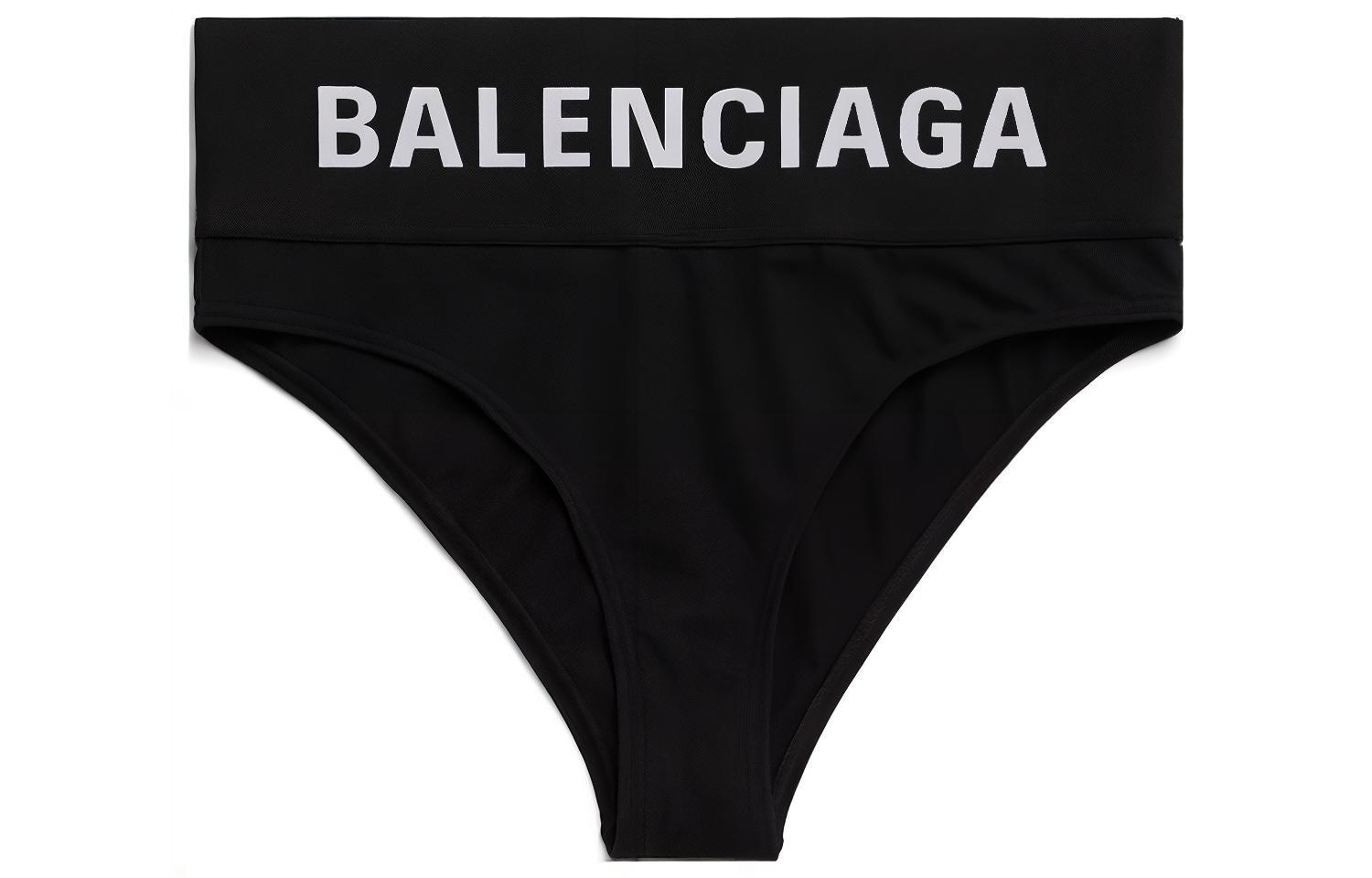 Balenciaga Logo Print Briefs