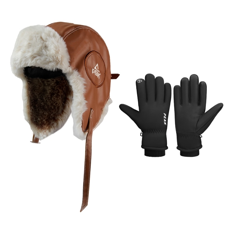 匹克 Peak Lei Feng Hat Brown